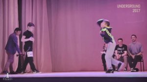 Underground 2017 hip hop младшие ФИНАЛ Вадим vs Артем