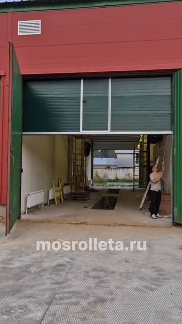 Какие ворота поставить на автомойку? #секционныеворот смотреть онлайн