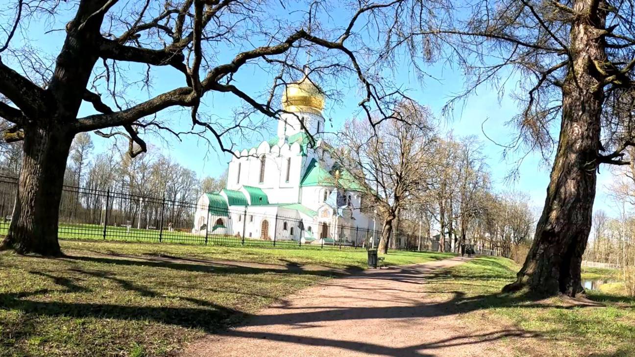 Анютины съемки в Пушкине и в Александровском парке. Полная версия.