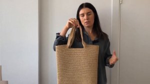 Самая актуальная ЛЕТНЯЯ СУМКА из рафии крючком Сумка ?