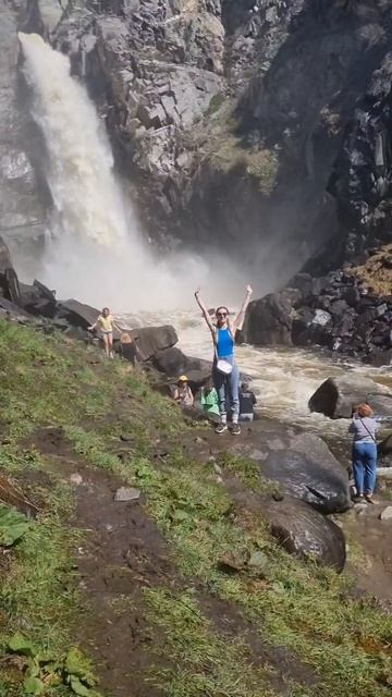 ВОДОПАД КУРКУРЕ НА ГОРНОМ АЛТАЕ