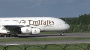 Как такое может летать... Посадка и взлёт Airbus A380