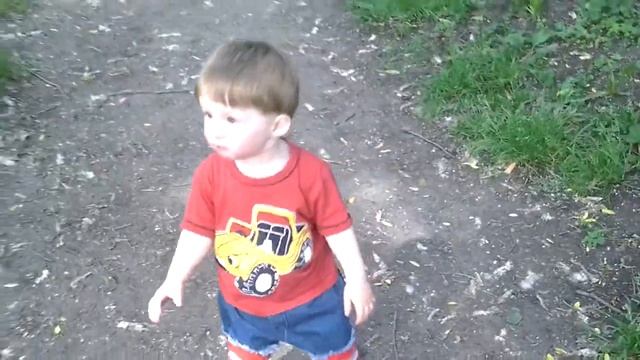 Дереш. Прогулянка в парку з Артуром і Оленкою 06.08.2014