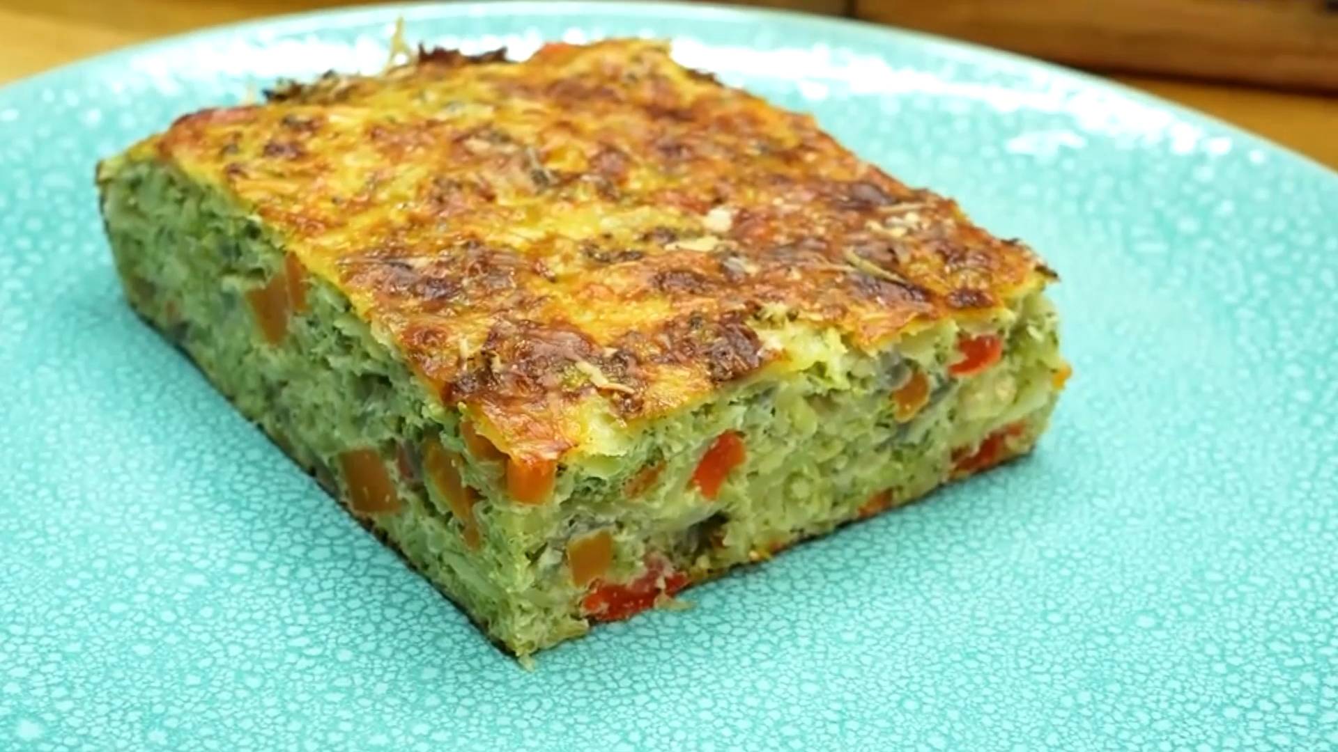 Воздушная запеканка с брокколи смотреть онлайн