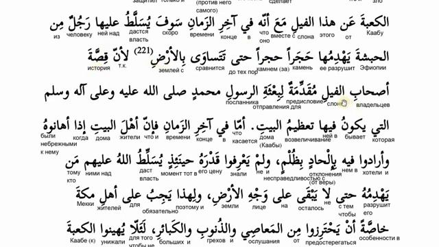 Сура Фил - Урок 2