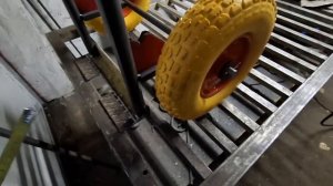 Грузовая тележка, тачка своими руками.