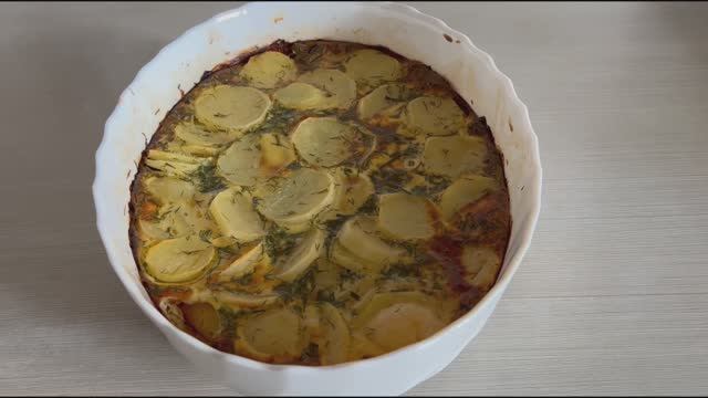 КАРТОФЕЛЬНАЯ ЗАПЕКАНКА всего три ингредиента