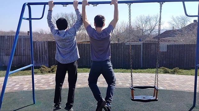 #Подтягивания #детская площадка смотреть онлайн