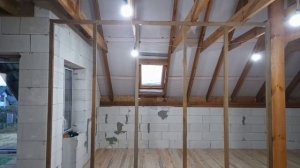 БЮДЖЕТНАЯ ПЕРЕГОРОДКА ИЗ БРУСА СВОИМИ РУКАМИ ||  НАЧАЛ?