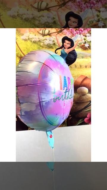 Шар фольгированный круглый Happy Birthday колесо обозрения (Китай) смотреть онлайн