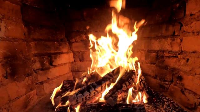 Fireplace: Уютный камин: звуки потрескивания дров для расс? смотреть онлайн
