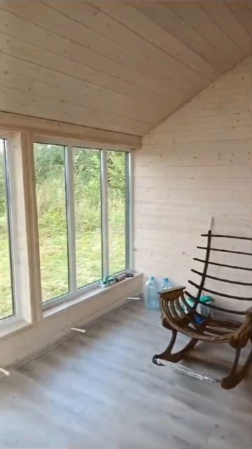 Отделка деревом. #загороднаяжизнь #природа #дом #строй? смотреть онлайн