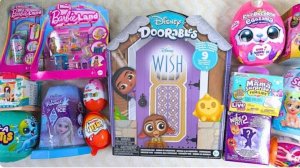 23 минуты ASMR сюрприз распаковка I Rainbocorns I Little Live Pets I Disney Doorables I Mystery Box