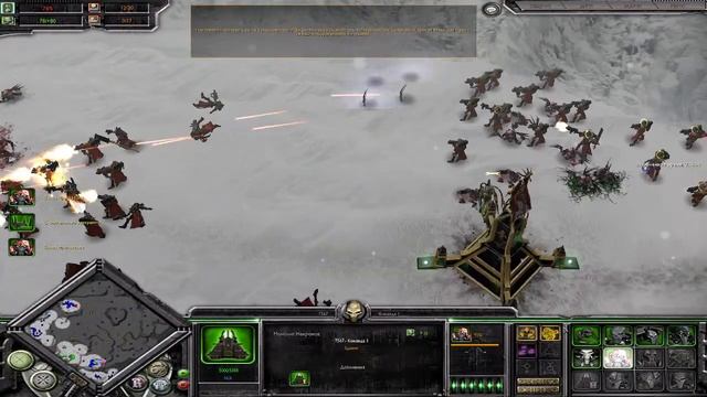 Warhammer 40,000 Dawn of War - Soulstorm - молот и наковальня смотреть онлайн