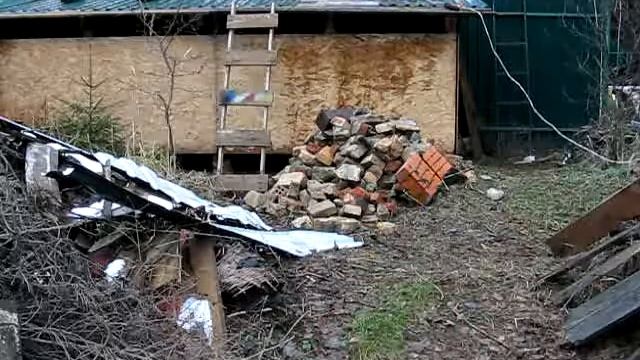 #016 (2017-11-18) дровник. крыша. прикручиваем листы смотреть онлайн