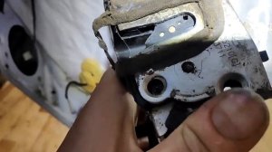 Ремонт шоколадки замка двери\ Лифан х60\ задняя правая