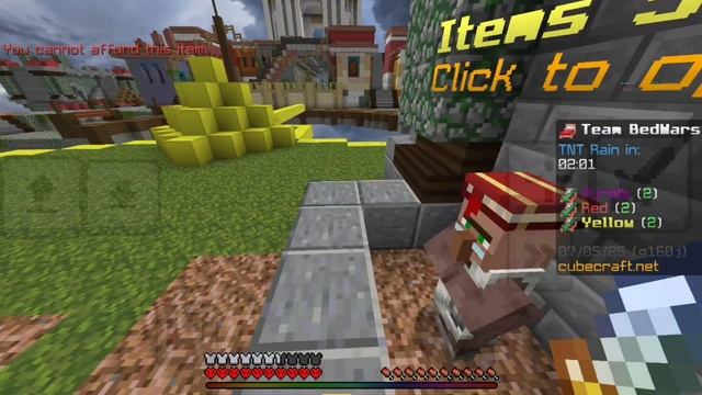 Newbie Plays Minecraft Bedwars!