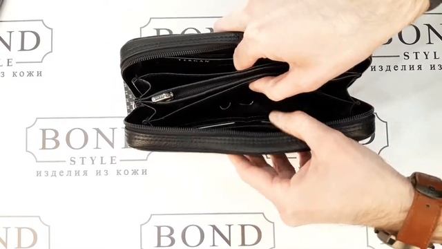 Стильный | Функциональный | Вместительный | Клатч TERGAN 2179 | Натуральная Кожа |