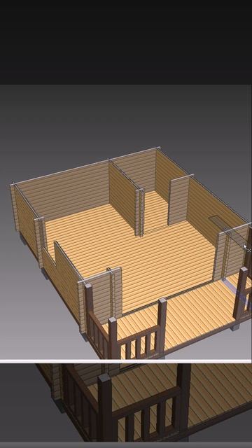 Дом 5,2х5,2 600т р #home #simulation #new #art #trending #barn #afreim #beautiful #model смотреть онлайн