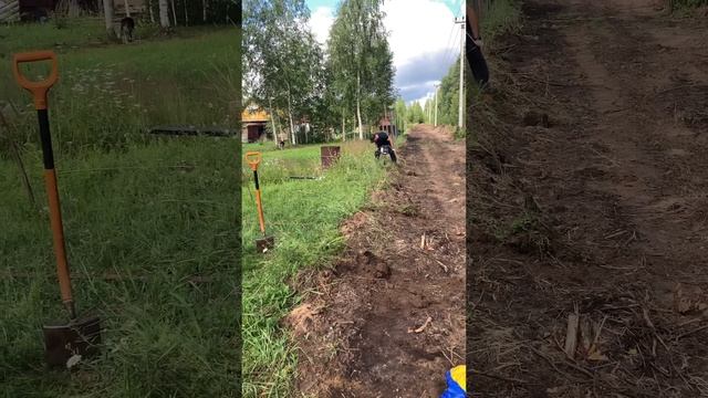 Бурим лунки под столбы смотреть онлайн