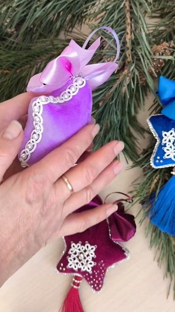 Игрушки на ёлку. #игрушки#украшение #ручная_работа#под?