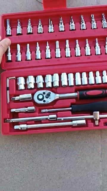 Набор инструментов 46 предметов новый #tools смотреть онлайн