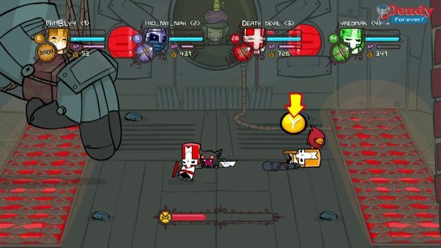 Mihaly4, Death_Devil, Vredmak - Castle Crashers - Coop [часть 1] смотреть онлайн