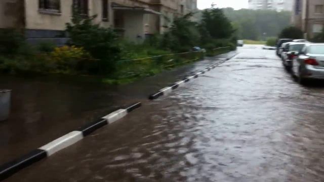 30 июня 2013. Ливень. Балашиха