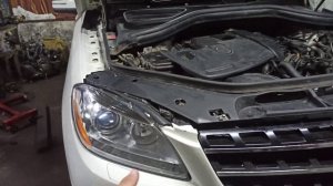 Mercedes ML 166 замена цепи раздатки.