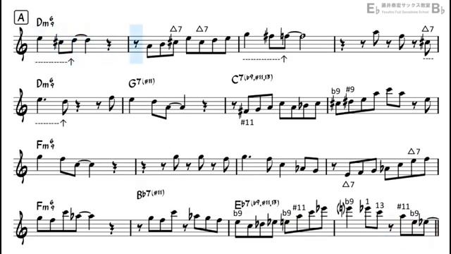 Invitation - Backing Track With Sheet Music For Tenor Sax (2)