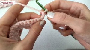 ПРОСТАЯ ПОВЯЗКА на голову крючком💚👍 с красивым узором. Узор цветочки крючком / crochet headband