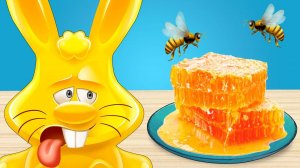 Желейно медовые соты для желейного зайца Харитона