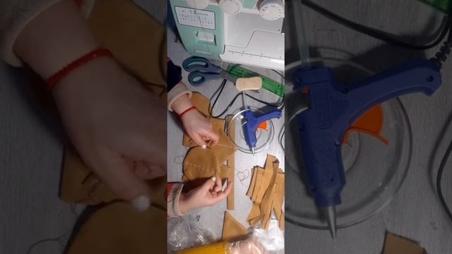 шьём заколки для волос.2 вида