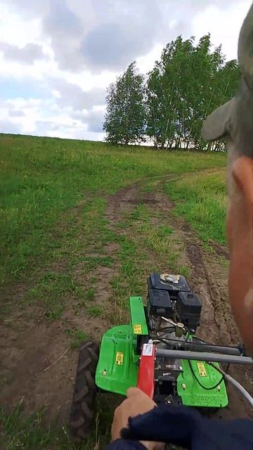 путешествуем на мотоблоке #огородничество #огородные? смотреть онлайн