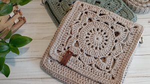 Сумка Планшет с оригинальным  клапаном .Подробный мк .