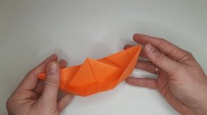 Как сделать бумажный кораблик за 1 минуту