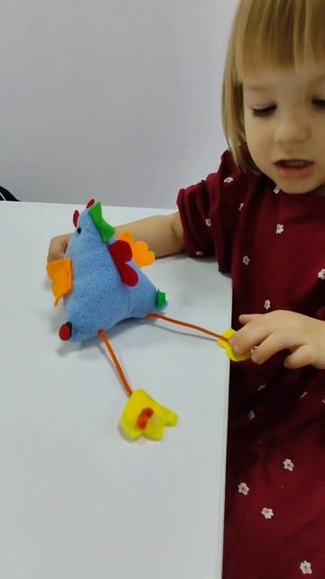 Шьем с детьми. С 3х лет тоже можно шить #шитьё #рукодели? смотреть онлайн