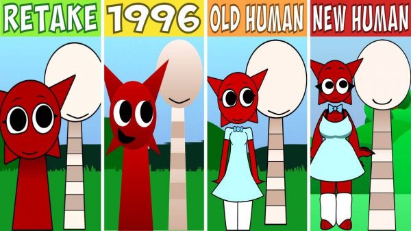 INCREDIBOX SPRUNKI 😍 | 💎 RETAKE VS NEW HUMAN VS OLD HUMAN VS 1996 💎 | ЖЕСТОКАЯ РАЗБОРКА!!! 😎🔥