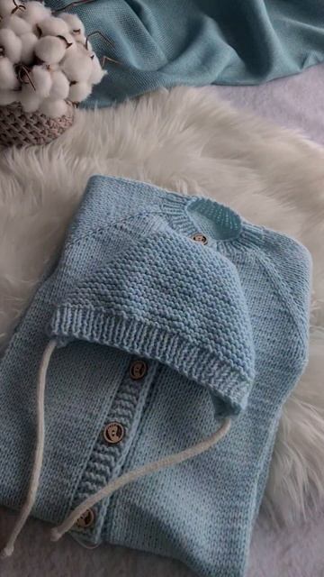 Лучшая вещь в гардеробе малыша Комбинезон 86 размер, базовый комбинезон вязаный костюм #knitting смотреть онлайн