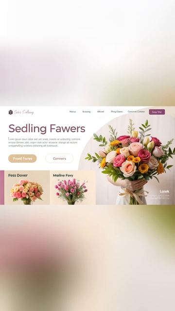 Референсы для интернет-магазина цветов смотреть онлайн