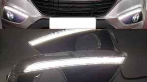 ДХО для Hyundai IX35 с бегущими поворотниками