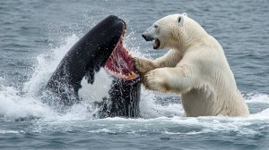 Сумасшедшие Моменты Нападений Белого Медведя!
