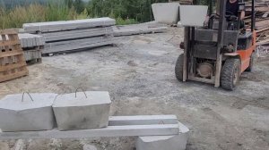 испытание железобетонного столба для забора длиной 3м