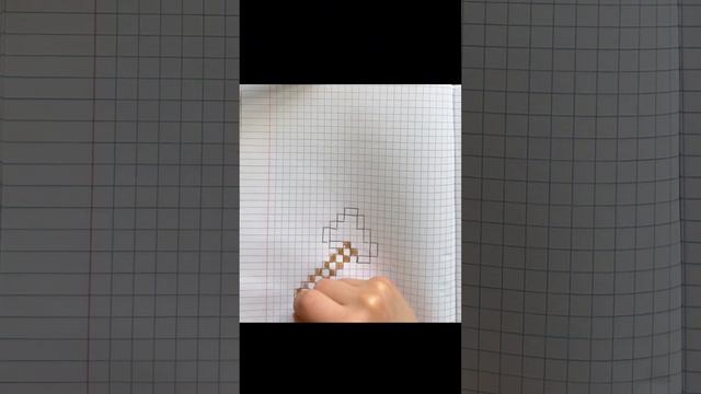 Рисуем топор из Minecraft смотреть онлайн