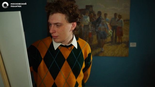 Новогодний рисунок за 5 минут. Челлендж в Московском Политехе смотреть онлайн