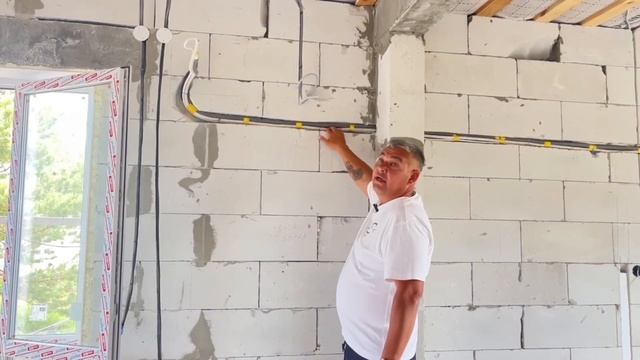 Дом из газоблока/ результат строительства за 2 месяца /