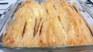 СЛОЁНЫЙ ПИРОГ из ЧУДО-ТЕСТА. ГРУША-БРИ-ФИЛО