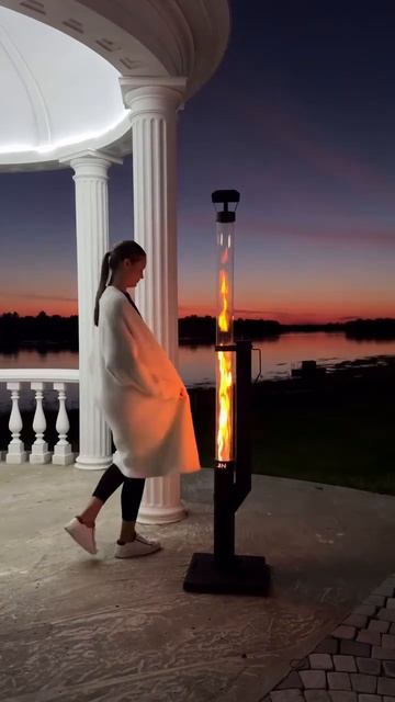 Уличный камин, который ты видишь впервые! 🔥