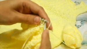 Платье-сарафан для девочки спицами.