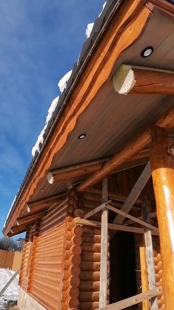 Бревенчатый дом от wood-form. by #woodworking #diy #carport #postandbeam #gazebo смотреть онлайн